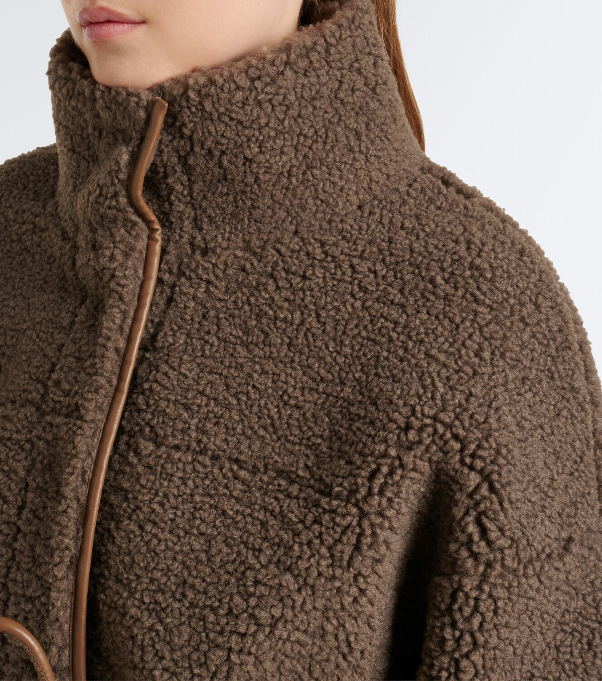 Bogner Kimberly belted teddy jacket