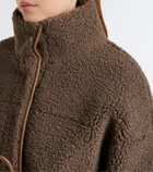 Bogner Kimberly belted teddy jacket