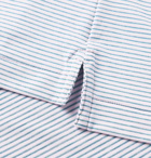 Peter Millar - Bullock Striped Stretch-Jersey Polo Shirt - Pink