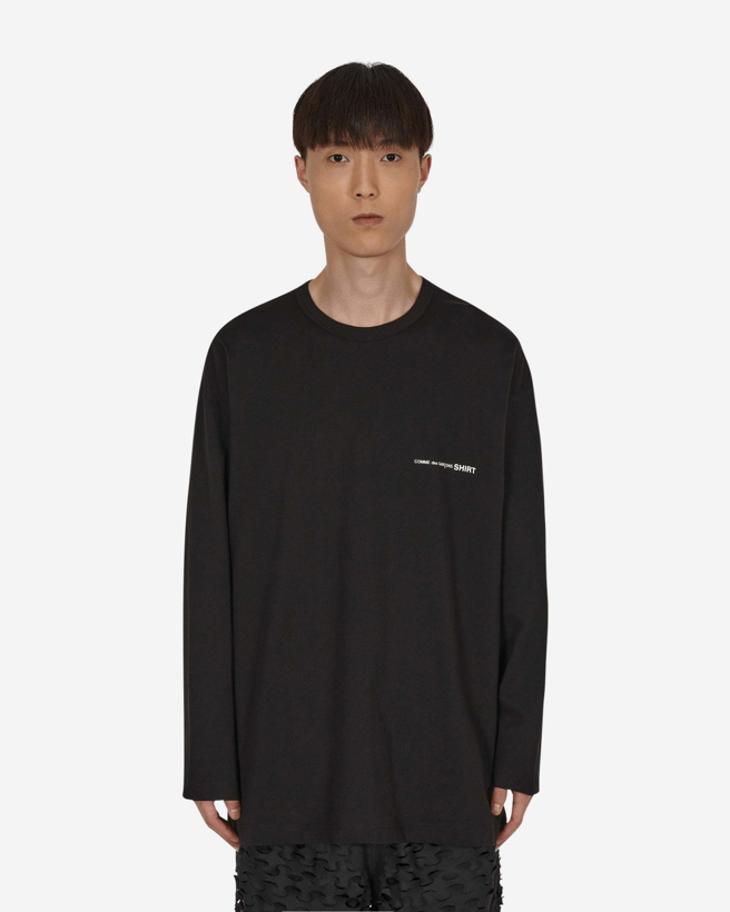 Photo: Oversized Logo Longsleeve T Shirt