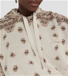 Amiri Bandana-printed cotton hoodie