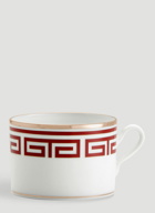 Set of TwoLabirinto Teacup in Red