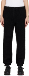 Fred Perry Black Embroidered Track Pants