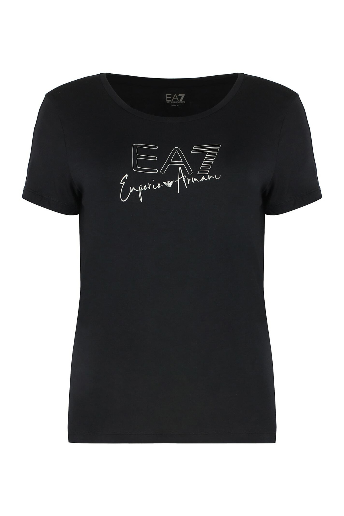 EA7 Viscose Crew-neck T-shirt