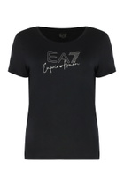 EA7 Viscose Crew-neck T-shirt
