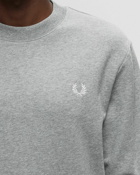 Fred Perry Crew Neck Sweatshirt Grey - Mens - Sweatshirts