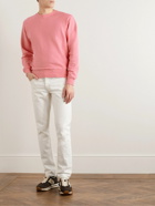 TOM FORD - Brushed Cotton-Blend Jersey Sweatshirt - Pink