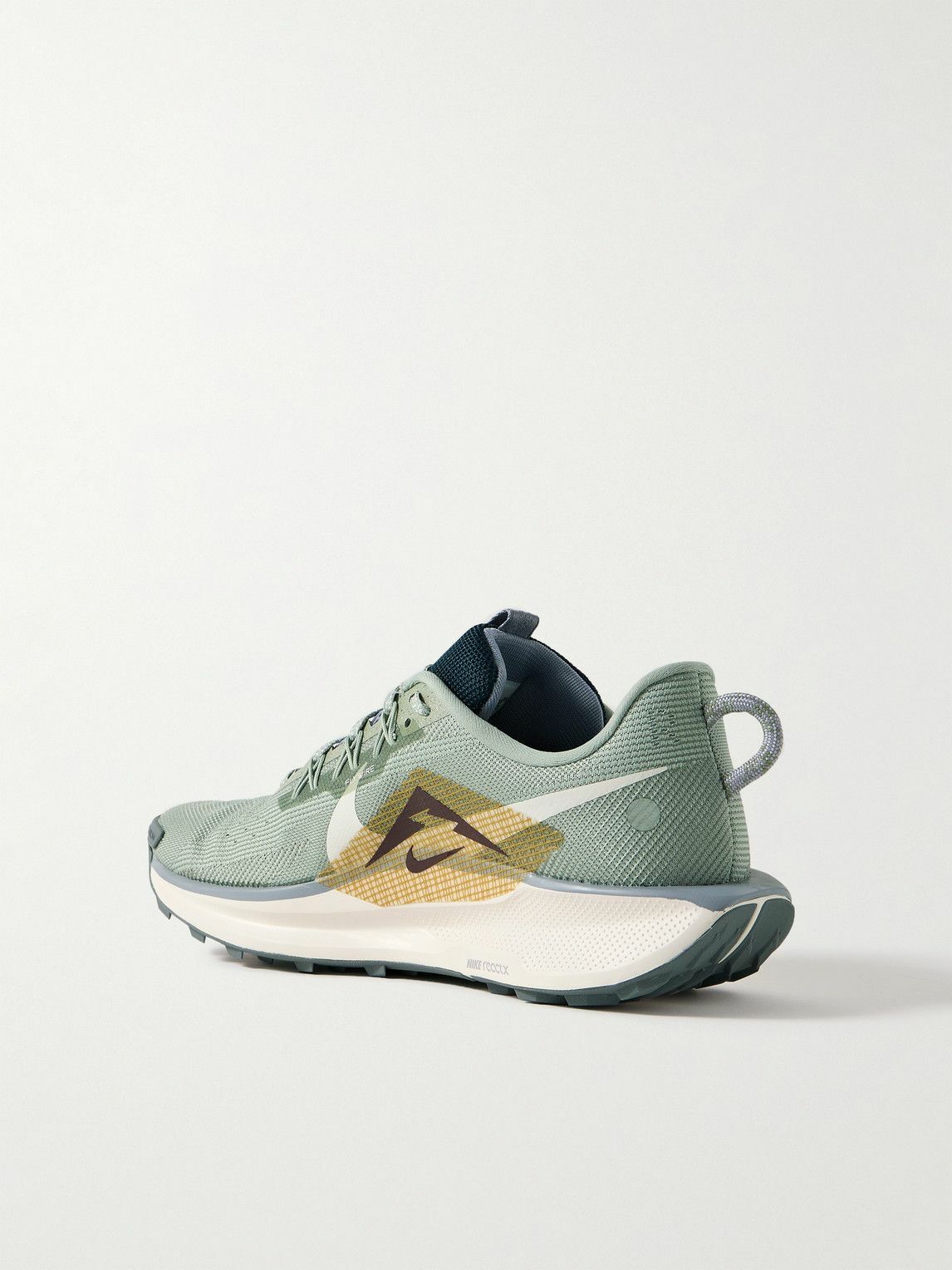Nike Running - ReactX Pegasus 5 Rubber-Trimmed Mesh Trail