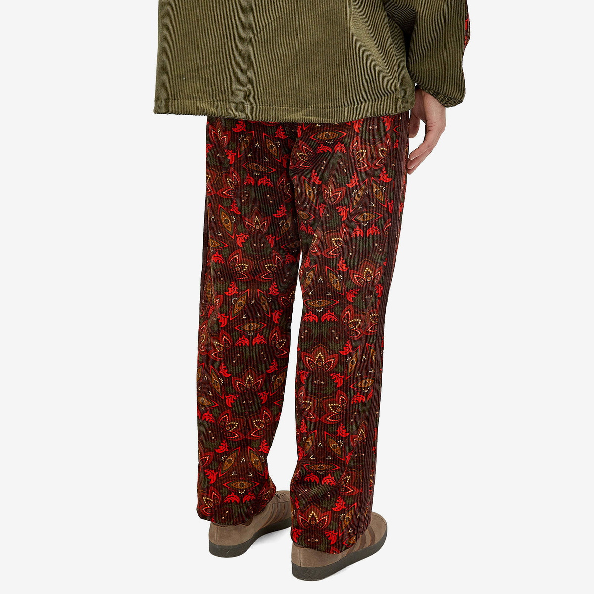 Adidas Men's Corduroy Track Pant in Alumina/Multi adidas