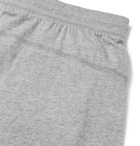 Paul Smith - Slim-Fit Tapered Mélange Cotton-Jersey Sweatpants - Men - Gray