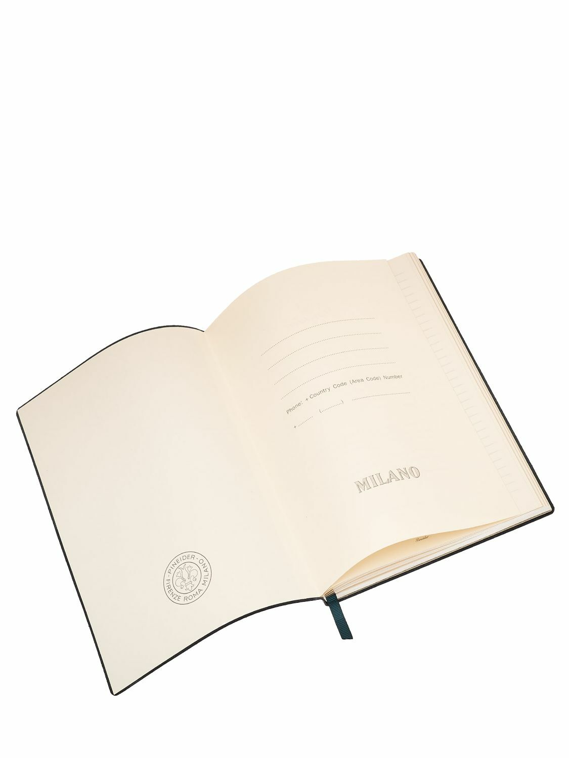 PINEIDER Milano Notebook