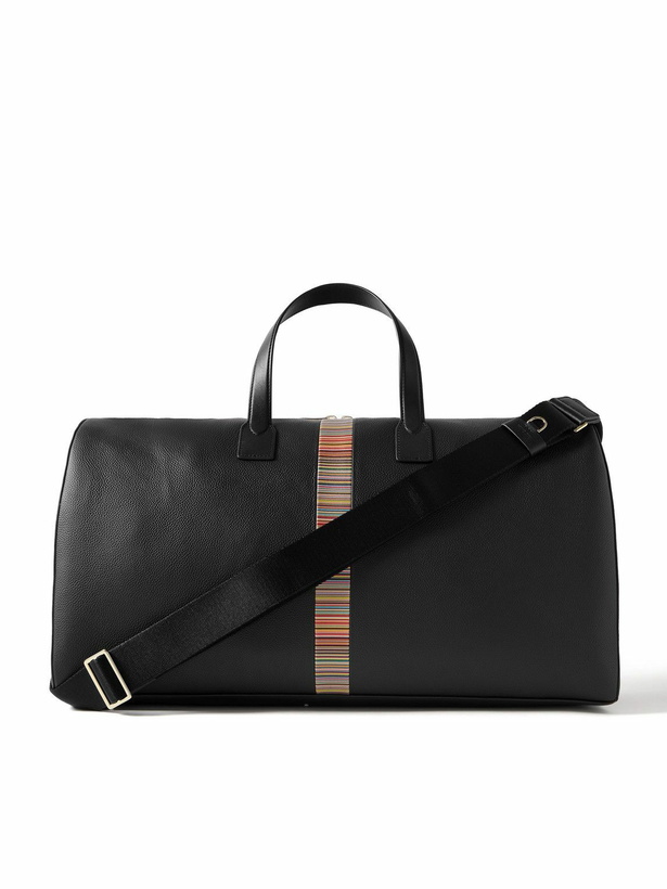 Photo: Paul Smith - Striped Full-Grain Leather Holdall