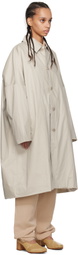 CASEY CASEY Beige Big Blobby Coat
