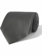 TOM FORD - 8cm Logo-Jacquard Silk Tie