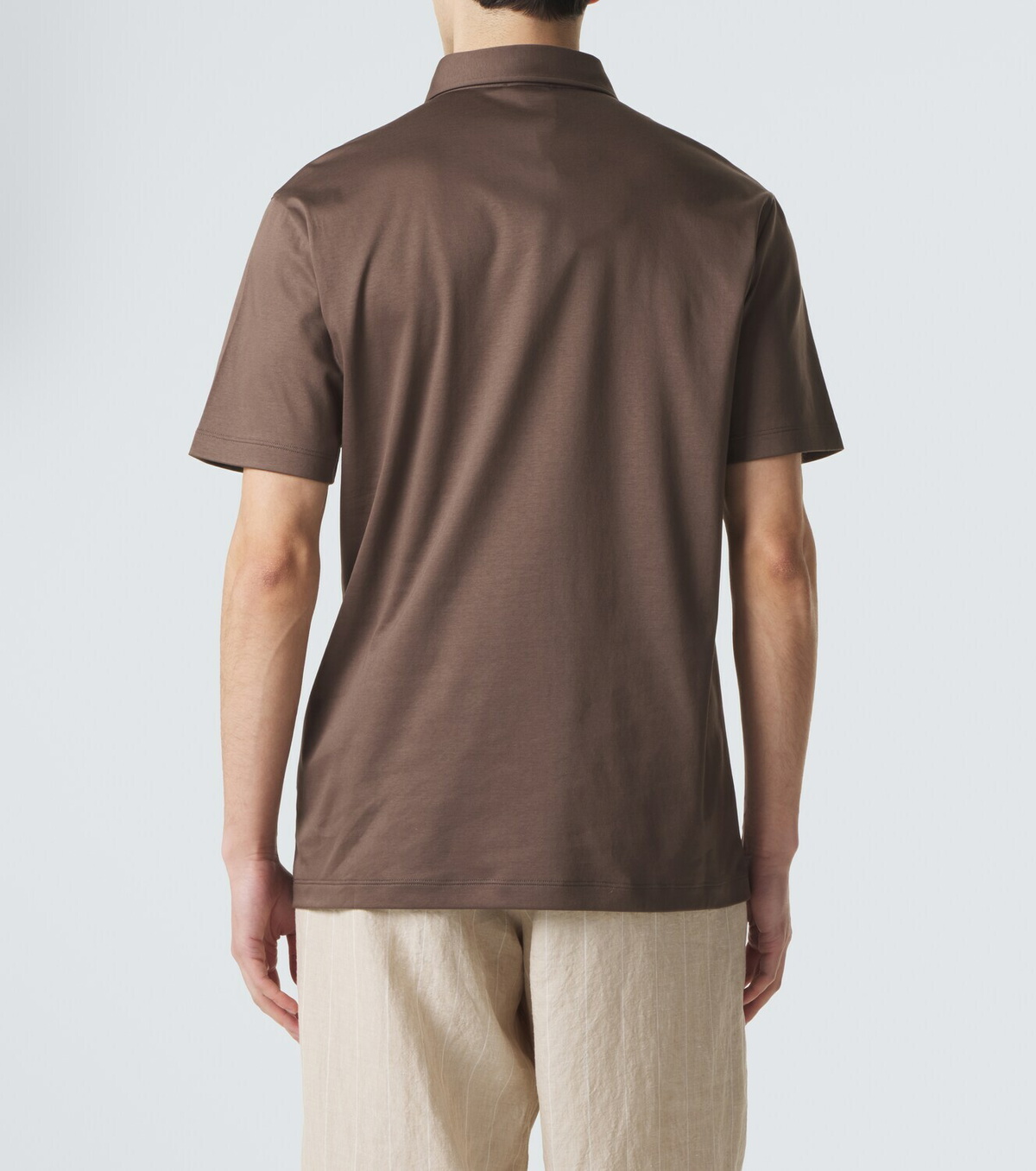 Giorgio Armani Logo cotton polo shirt