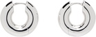 Tom Wood Silver Chunky Hoops Small Earrings