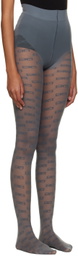 Balenciaga Gray BB Tights