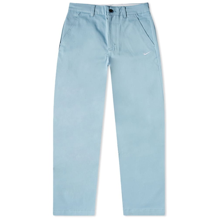 Photo: Nike Men's Life Chino Pant in Worn Blue/White