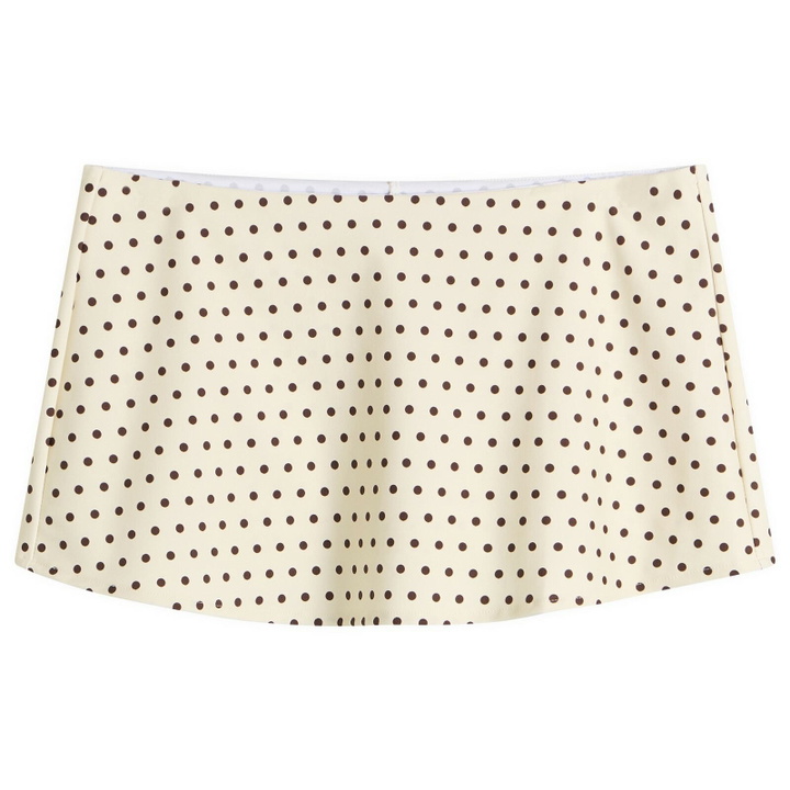 Photo: Many Many Clothes Women's The Isla Skort in Cream Polka