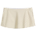 Many Many Clothes Women's The Isla Skort in Cream Polka