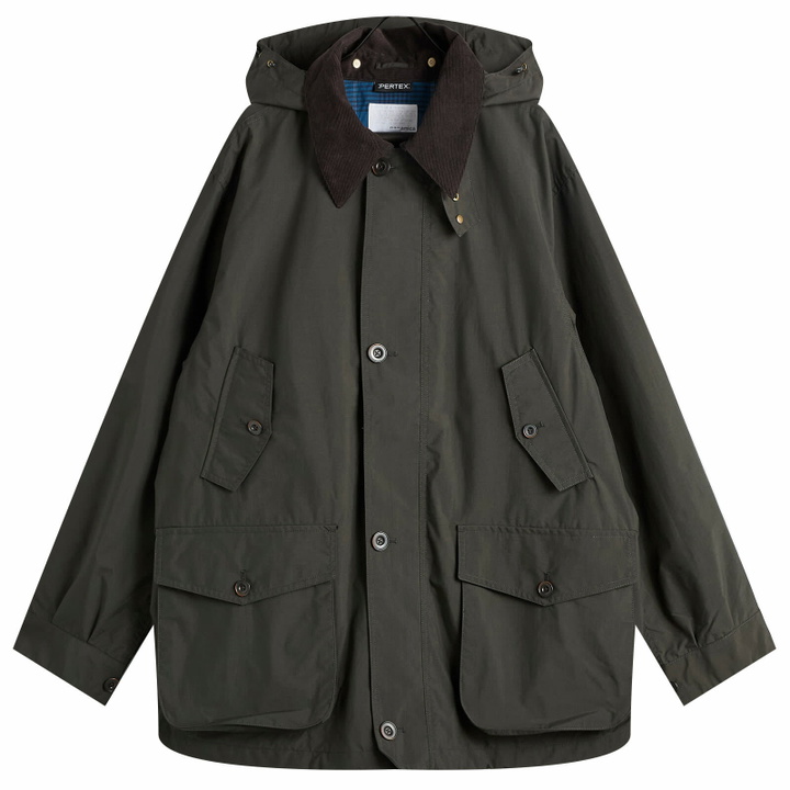 Photo: Nanamica Men's 2L Pertex Unlimited Field Jacket in Dark Olive