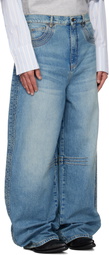EGONlab Blue Overscaled Jeans