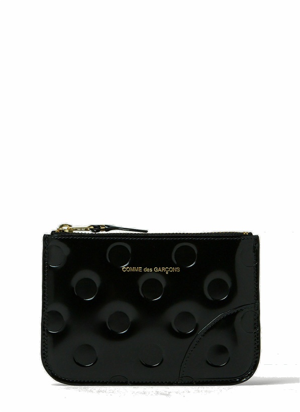 Photo: Dots Pouch Wallet in Black