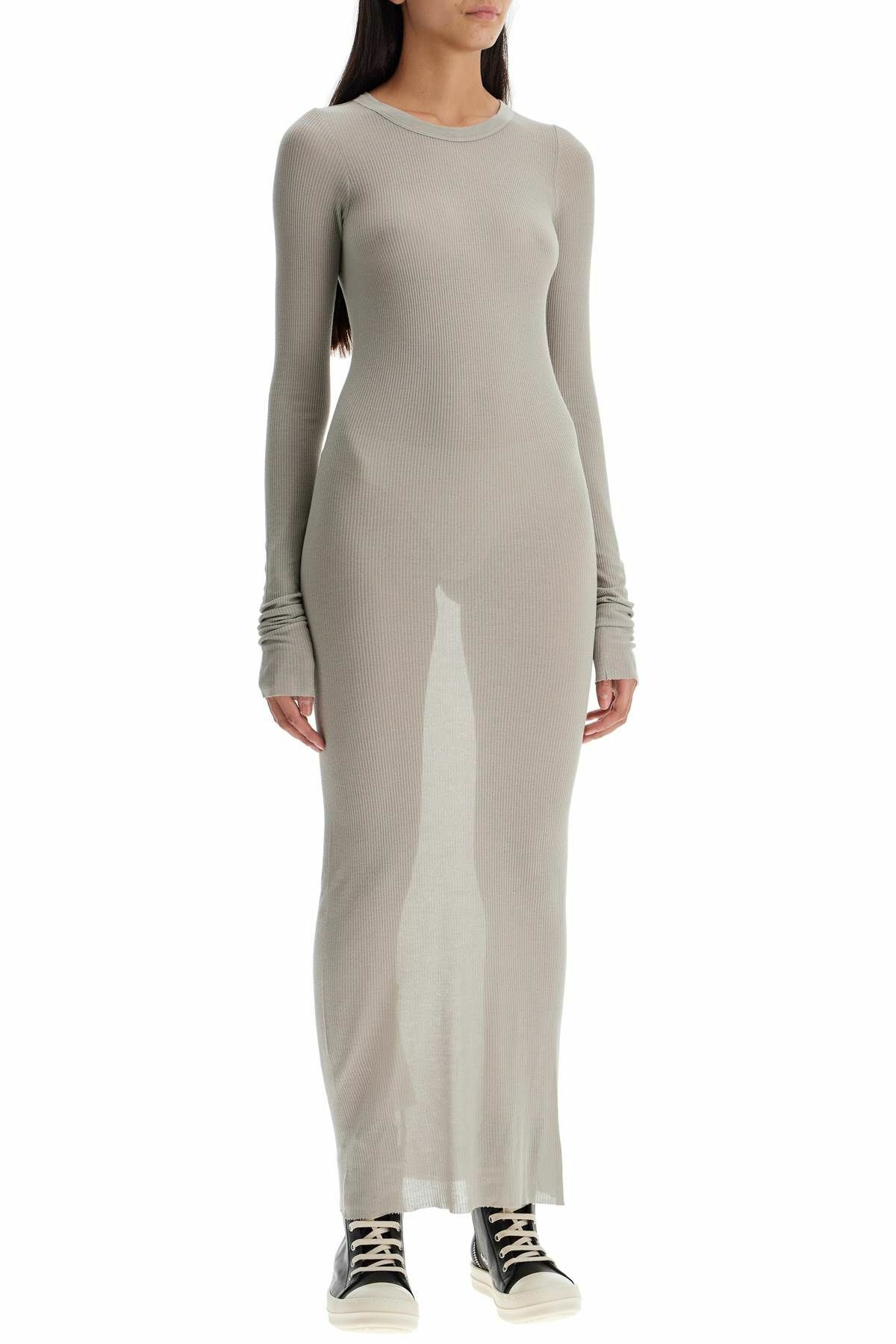 green emerald velvet dress Noelia Textured Jersey Open Back Maxi Dress in Fiery Red main image 0