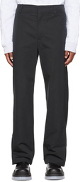 Bottega Veneta Black Compact Trousers