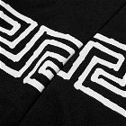 Versace Cut and Sew Graffiti Logo Crew Sweat