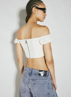 Guess USA Lace Corset Crop Top