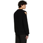 Bottega Veneta Black Cashmere Intrecciato Sweater