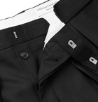 OFFICINE GÉNÉRALE - Pierre Pleated Virgin Wool-Flannel Suit Trousers - Black