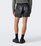 Satisfy Printed technical shorts