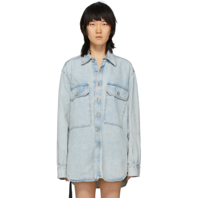 Photo: Unravel Blue Denim Moonwash Shirt