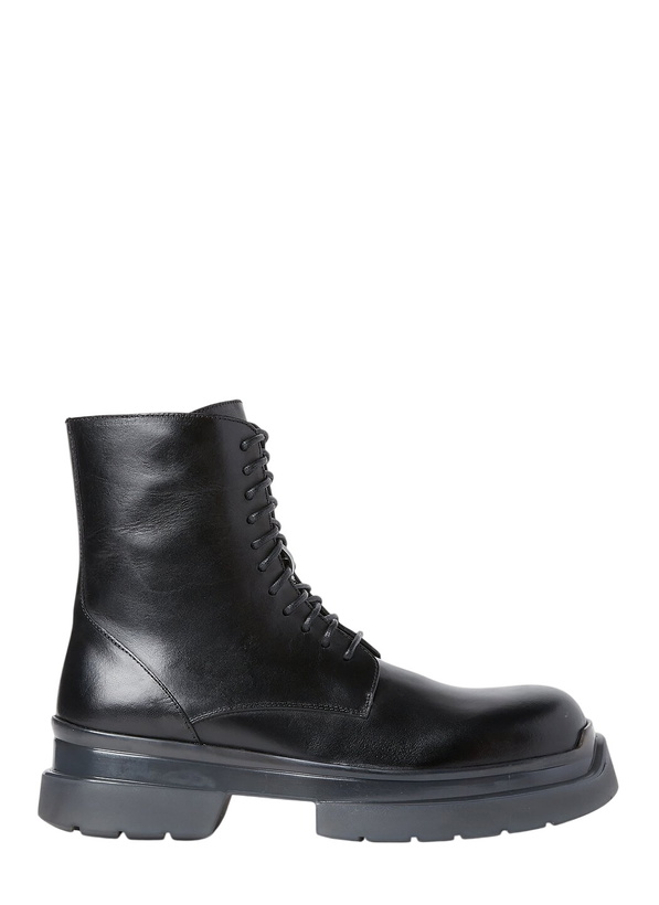 Photo: Ann Demeulemeester Koos Combat Boots