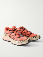 Salomon - XT-6 Rubber-Trimmed Mesh Sneakers - Orange