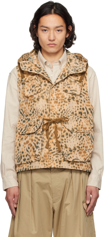 Photo: Engineered Garments Beige Field Vest