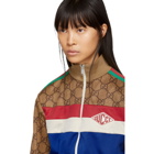 Gucci Multicolor GG Supreme Track Jacket