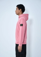 Stone Island Logo Patch Hooded Sweatshirt