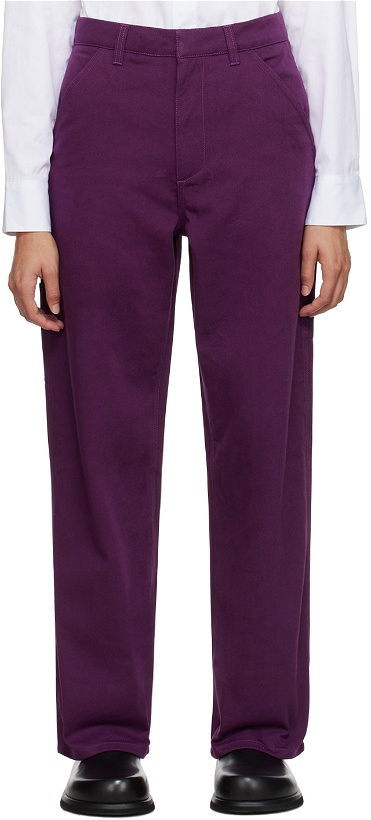 Photo: 6397 Purple Workwear Trousers