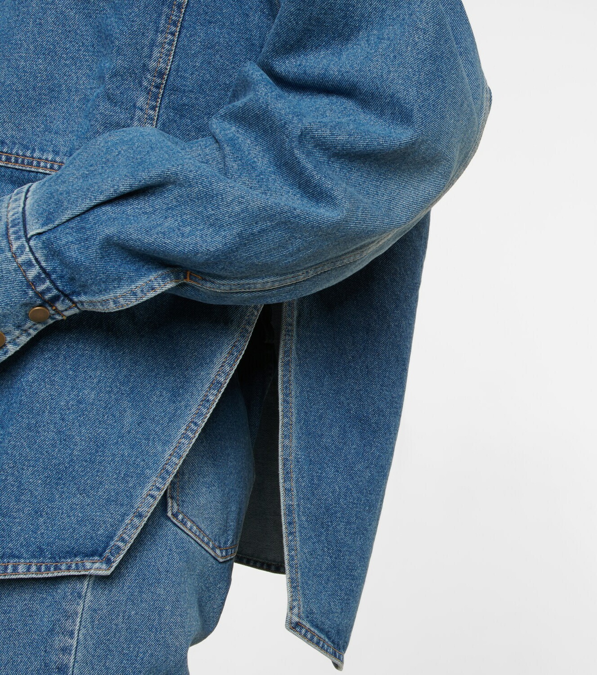 Petar Petrov Oversized denim shirt