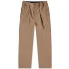 Nanamica Men's ALPHADRY Wide Pant in Taupe