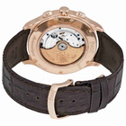 Piaget Gouverneur Automatic Silver Dial Brown Leather Mens Watch G0A37112
