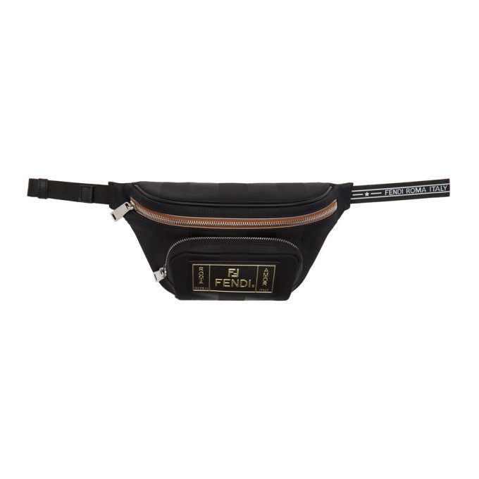 Photo: Fendi Black Stripe Waist Bag