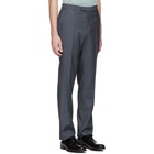 Boss Blue Wool Leenon1 Trousers