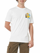MC2 Saint Barth Man Cotton T-shirt With Cryptopuppets Ducky Bollicine Front And Back Placed Print | Cryptopuppets Special Edition