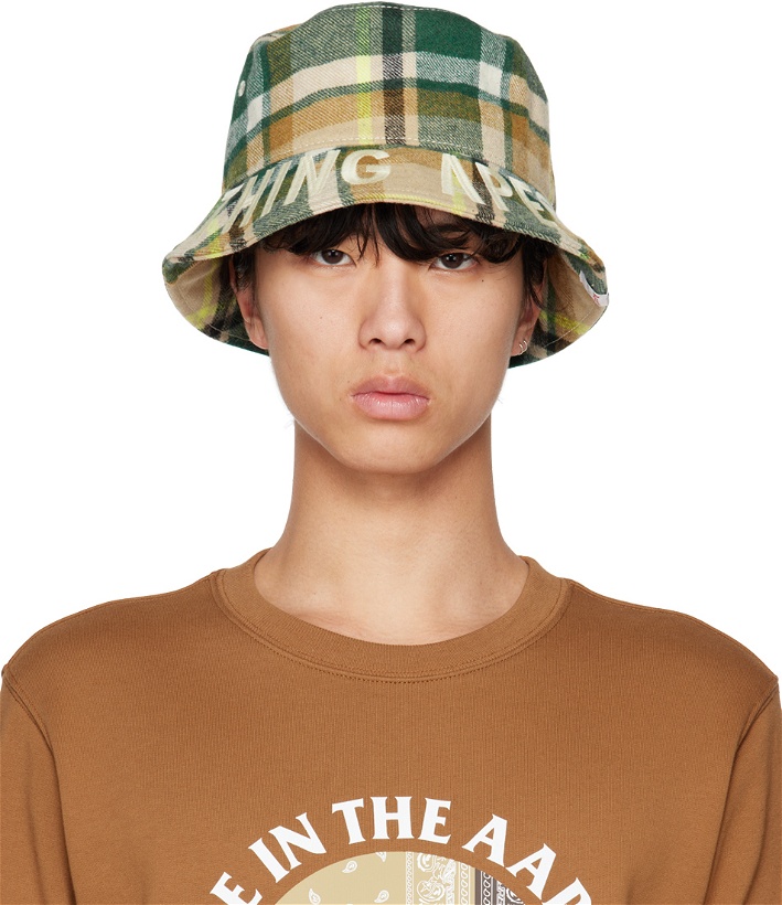 Photo: AAPE by A Bathing Ape Multicolor Checked Bucket Hat