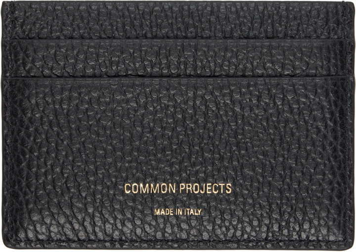 Photo: Common Projects Black Multi Card Holder