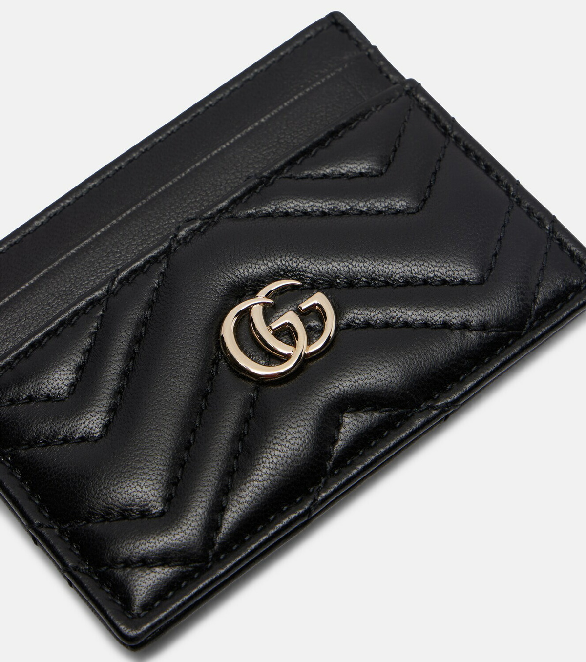 Gucci GG leather card holder